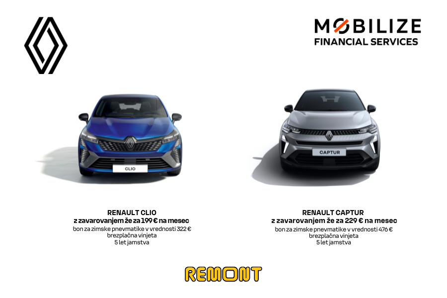 Izjemna novembrska Renault priložnost